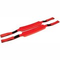 Kemp Usa Kemp Replacement Straps (Pair), Red, 10-004-RED 10-004-RED